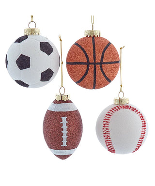 80MM Shatterproof Sports Ball Ornaments