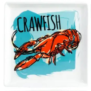 Seafood Appetizer Plates (Set of 4)