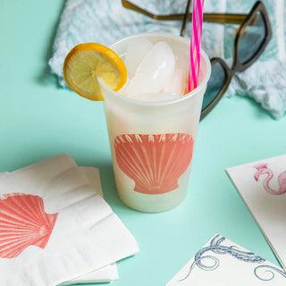 Scallop 16oz Pearlized Cups