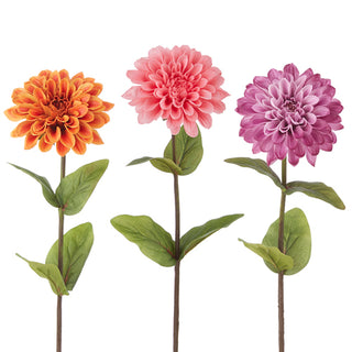 Real Touch Dahlia Stem