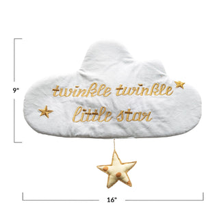 Twinkle Twinkle... Cloud Wall Hanging
