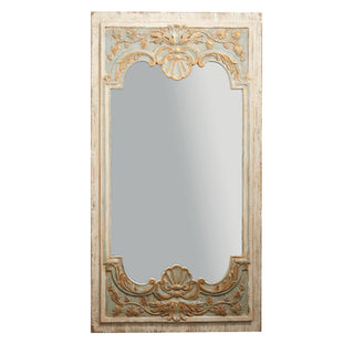 Distressed Acanthus Wall Mirror