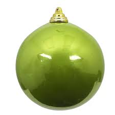 Lime Ball Ornaments