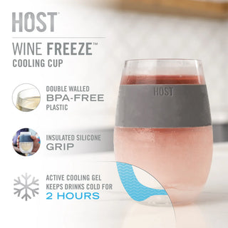 Wine FREEZE Cooling Cups (set of 4)