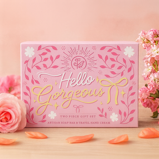 Hello Gorgeous 2 Pc Bath & Body Gift Set