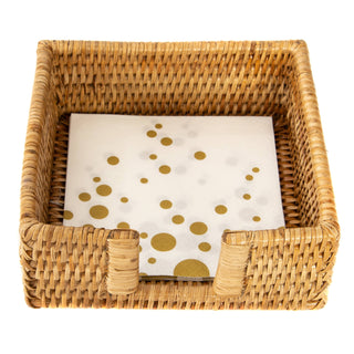 Cocktail Napkin Holder with Cutout – Tabletop Organizer
