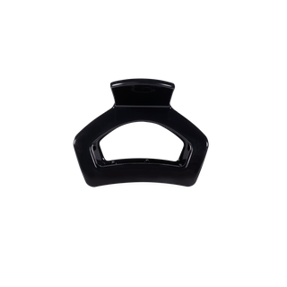 Open Jet Black Petite Hair Clip