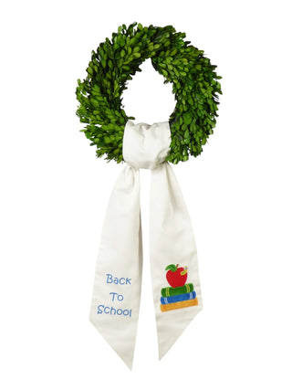 Wreath Sash: Back To School