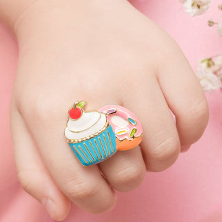 Cupcake Cutie Adjustable Ring with Gift Box