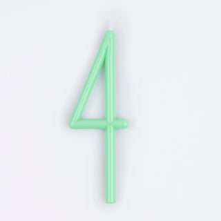 Slim Number Candles