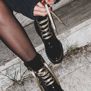 Golden Shoelaces - Original Shoelaces - Gift Idea for Women
