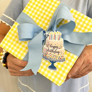 Birthday Cake Die-Cut Gift Tags