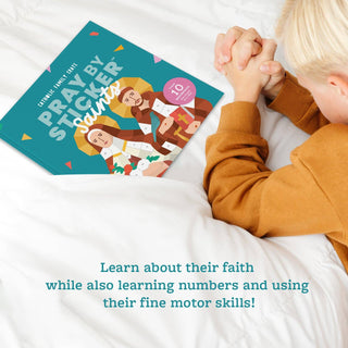 Pray by Sticker: Saints Sticker Book