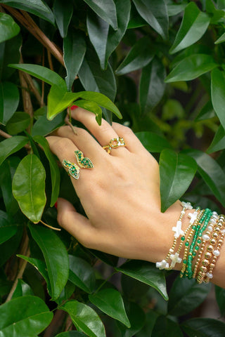 Green Monarch Butterfly