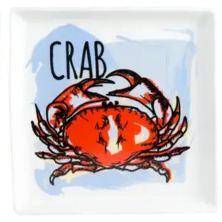 Seafood Appetizer Plates (Set of 4)