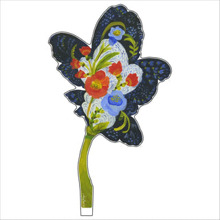 Navy Fleur Large Acrylic Flower