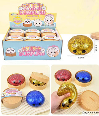 Mystery Squishy Dumpling Squeeze Toy