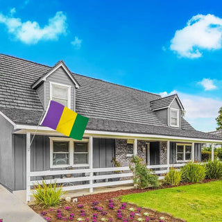 Mardi Gras Plain Flag