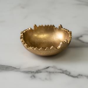 Gold Cut Bowl