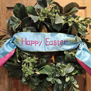 Dupion "Happy Easter" Banner