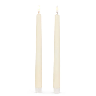 10" IVORY TAPER CANDLES