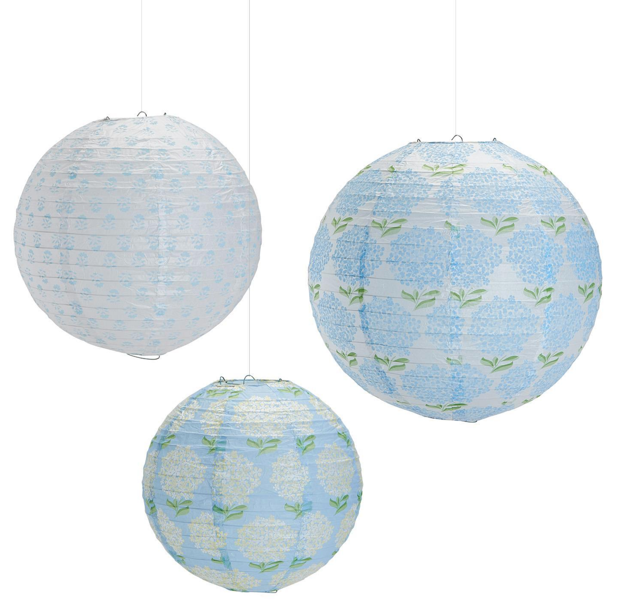 Hydrangea Paper Lanterns