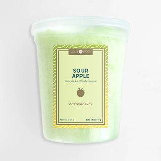 Sour Apple Cotton Candy