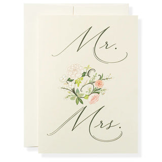 Mr. & Mrs. Greeting Card