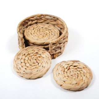 Natural Woven Coaster Set of 4