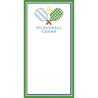 Preppy Pickleball List Notepad (4.25 X 8.5)