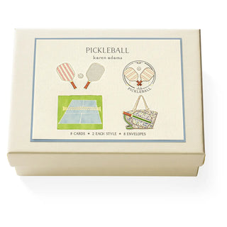 Pickleball Note Card Box