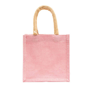 Jute Petite Gift Tote Light Pink