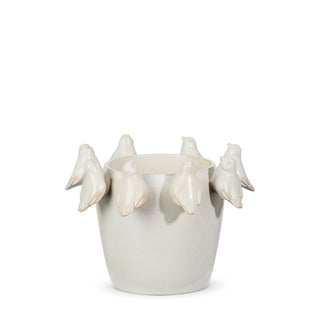 8" BIRD PLANTER