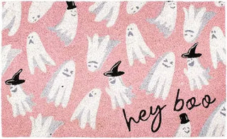Hey Boo Ghost Coir Doormat