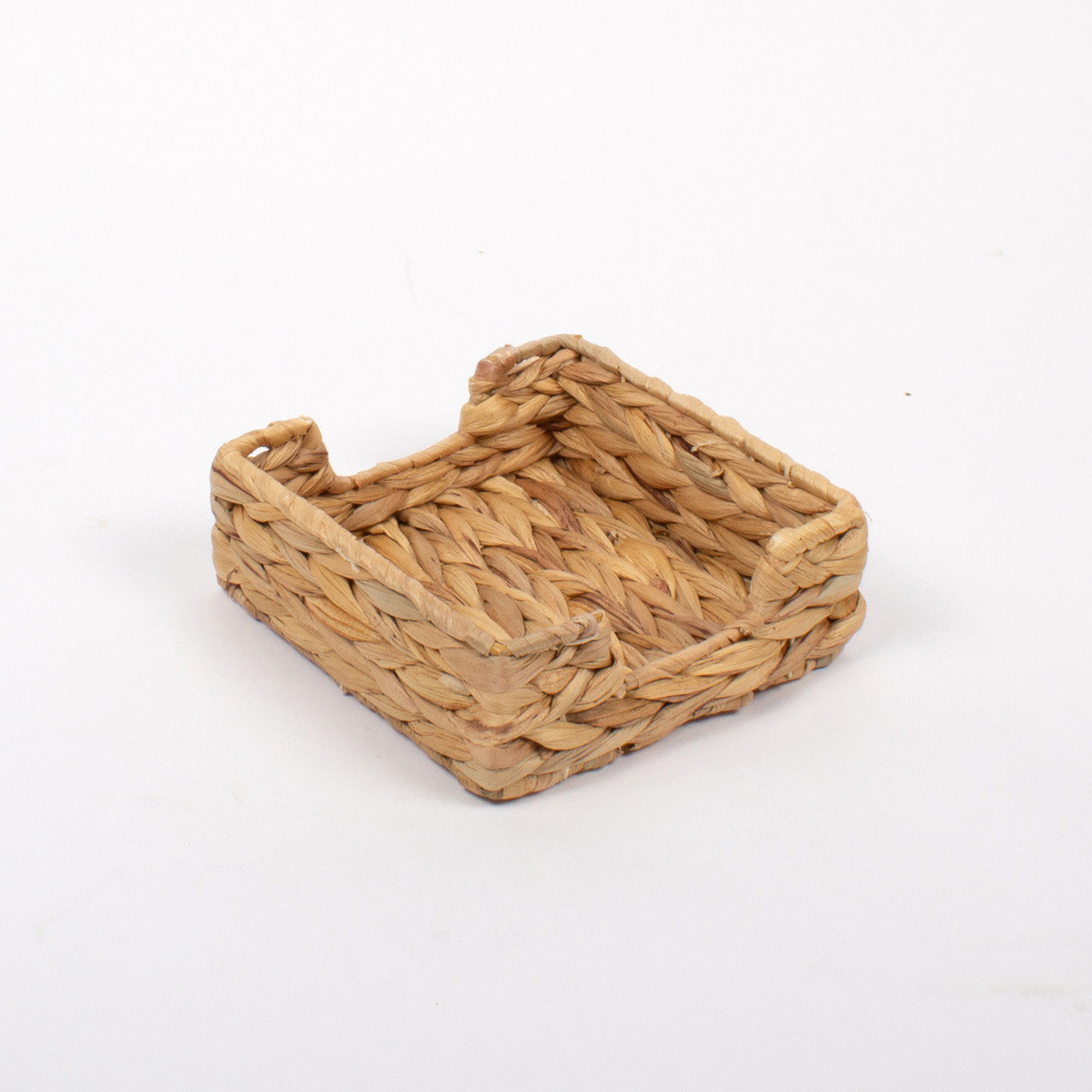 8 Oak Lane Natural Woven Cocktail Napkin Tray - Thumbnail 3