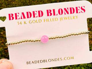Heart Eyes Smiley Bracelet