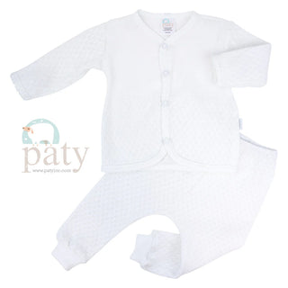 White 2 Piece Leggings Set