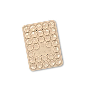 Stick 'Em Up 2-Sided Phone Suction Pad : Natural