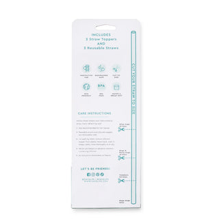 Ocean Straw Topper Set