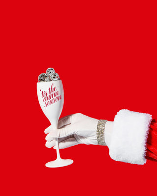 Set of 2 'Tis The Season Flutes (Set of 2)