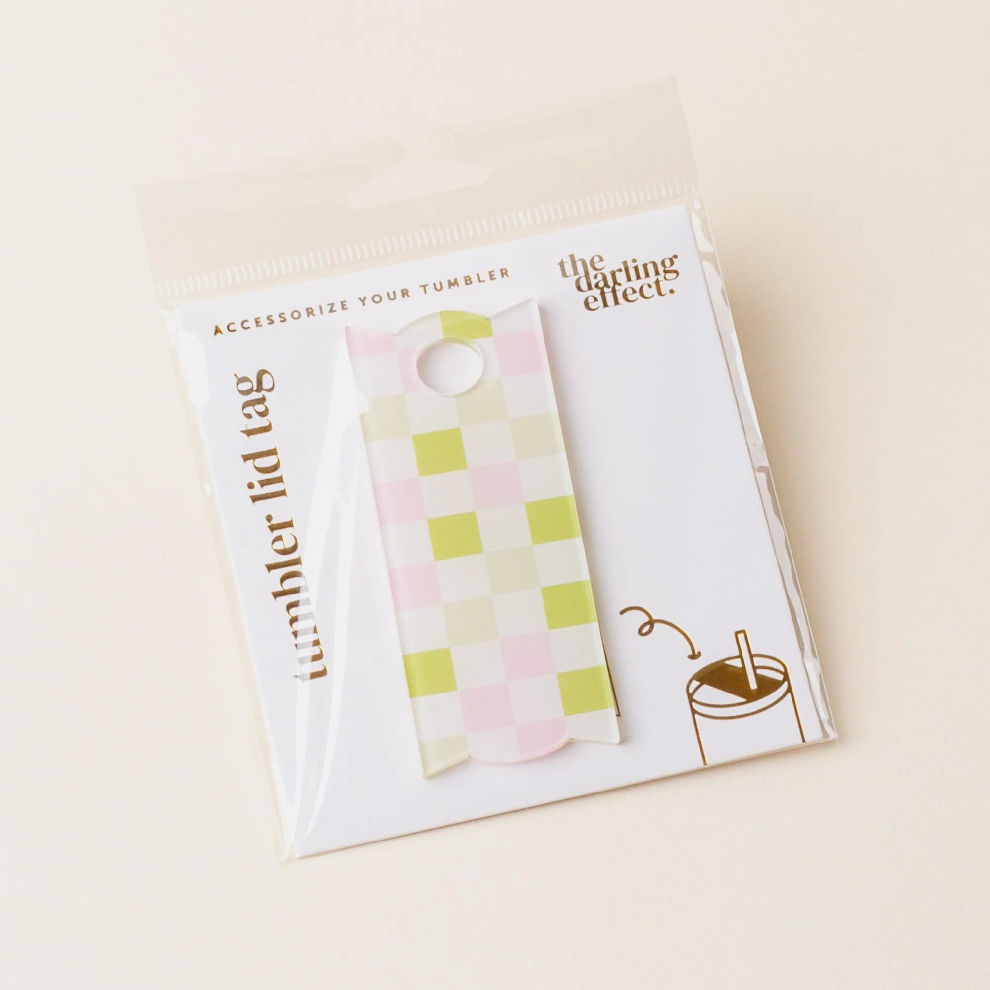 Tumbler Lid Tag (Check) - Thumbnail 5