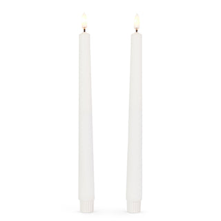 10" WHITE TAPER CANDLES