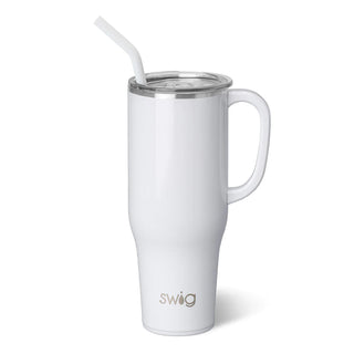 Shimmer White Mega Mug (40oz)