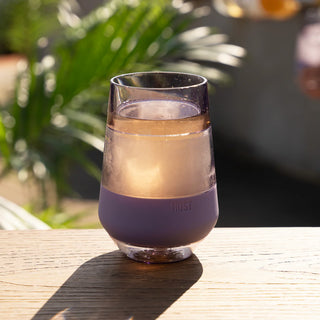 Wine FREEZE XL Cooling Cup in Deep Lilac (Set of 2)