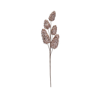 Pinecone Stem with Faux Pearls
